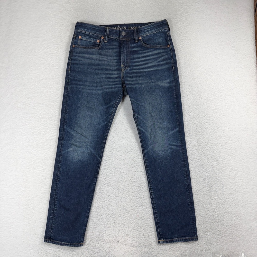 American Eagle Men's 31x30 (32x27) Athletic Fit Airflex+ Denim Jeans Stretch